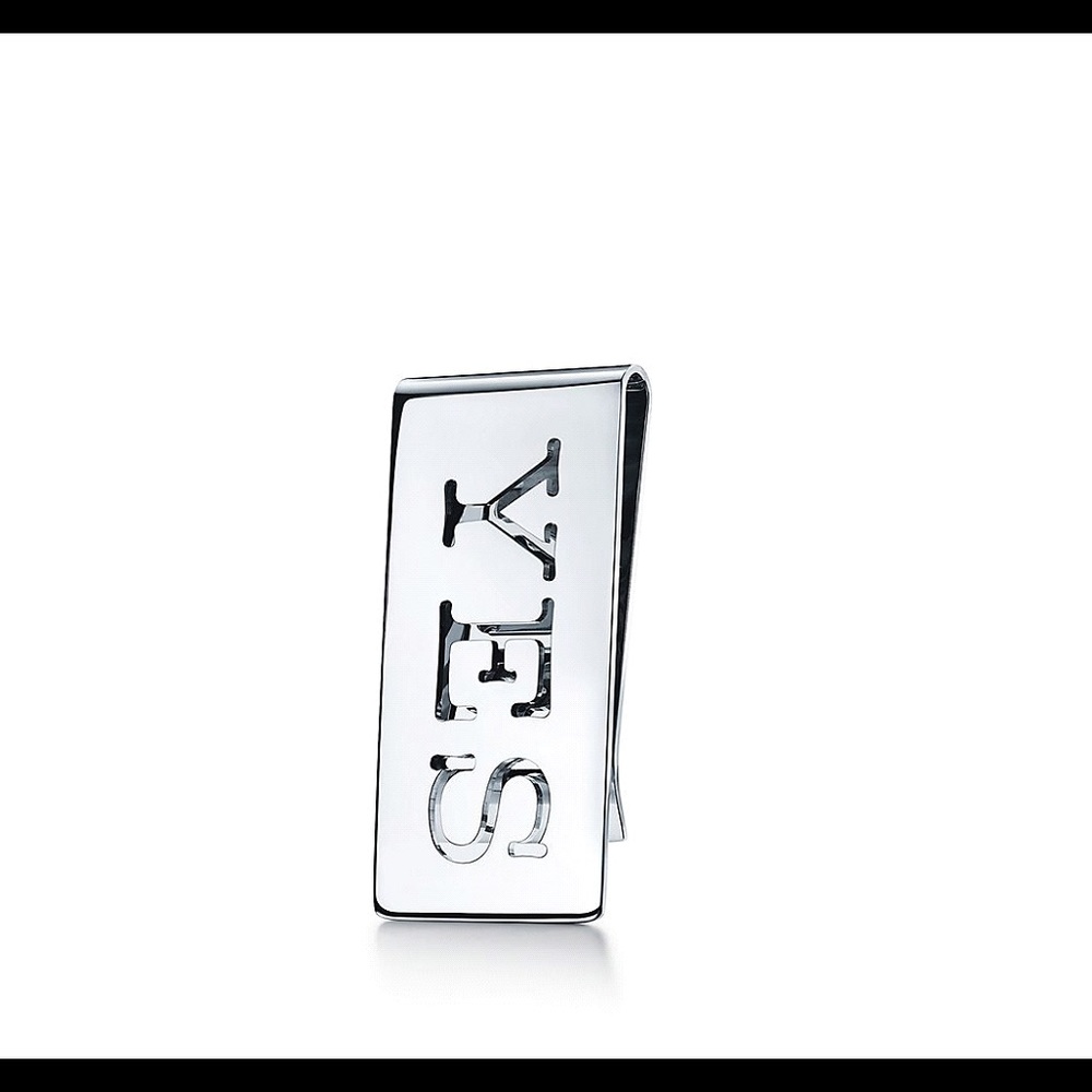 YES Tiffany & Co. silver money clip
